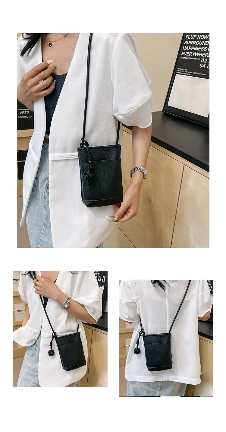 Pink PU Leather Shoulder Bag for Women — feature 12