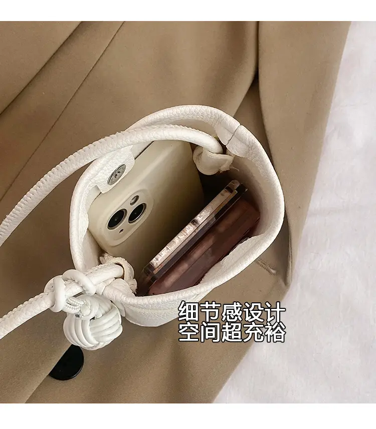 Pink PU Leather Shoulder Bag for Women — feature 8