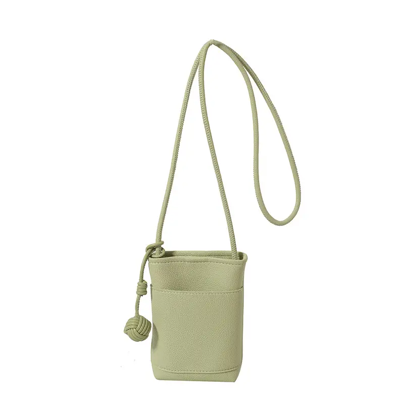 Pink PU Leather Shoulder Bag for Women - Image 4