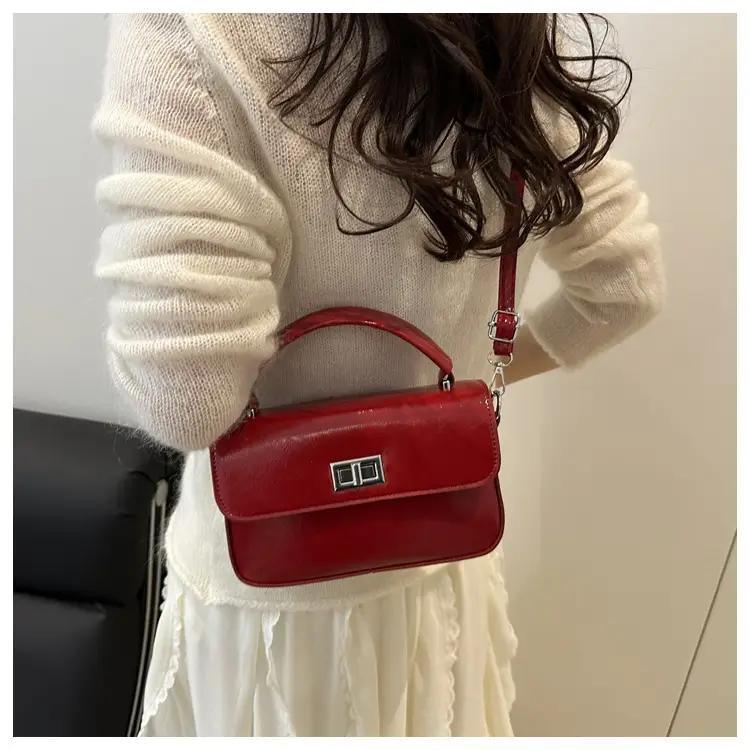 Red Square Crossbody Bag for Women 2026 — feature 25