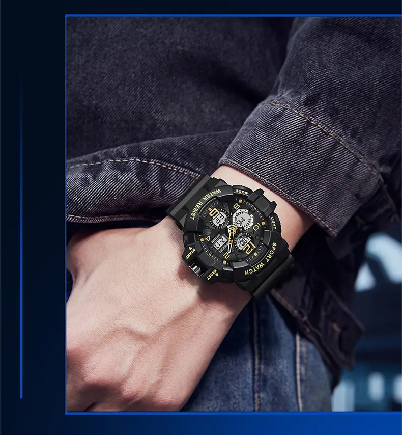 Sanda Sport Watch Waterproof Digital 3299 — feature 12