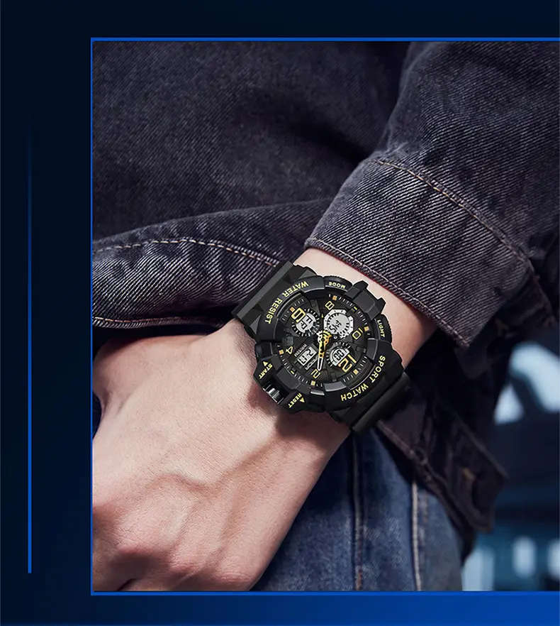 Sanda Sport Watch Waterproof Digital 3299 — feature 34