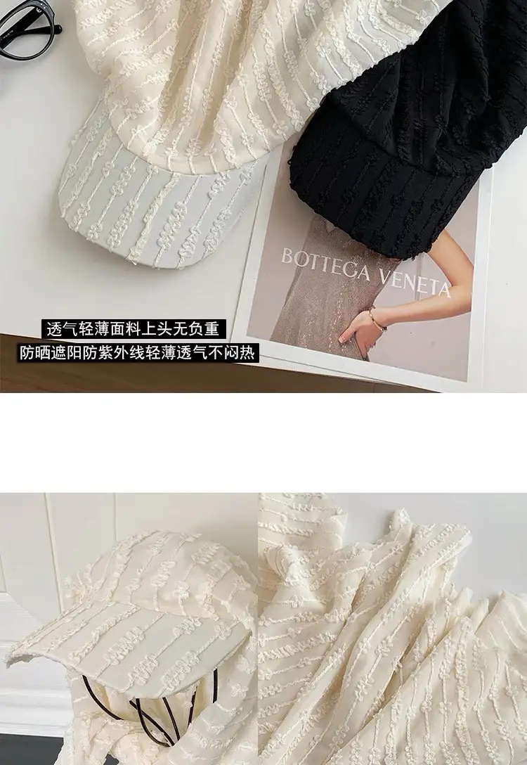 French Pastoral Chiffon Lace Tie Cap for Girls — feature 8