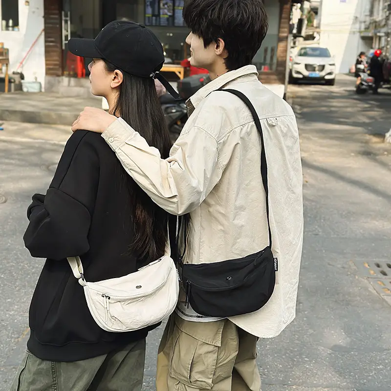 2025 Couple Shoulder Bags Waterproof Parachute Nylon - Image 8
