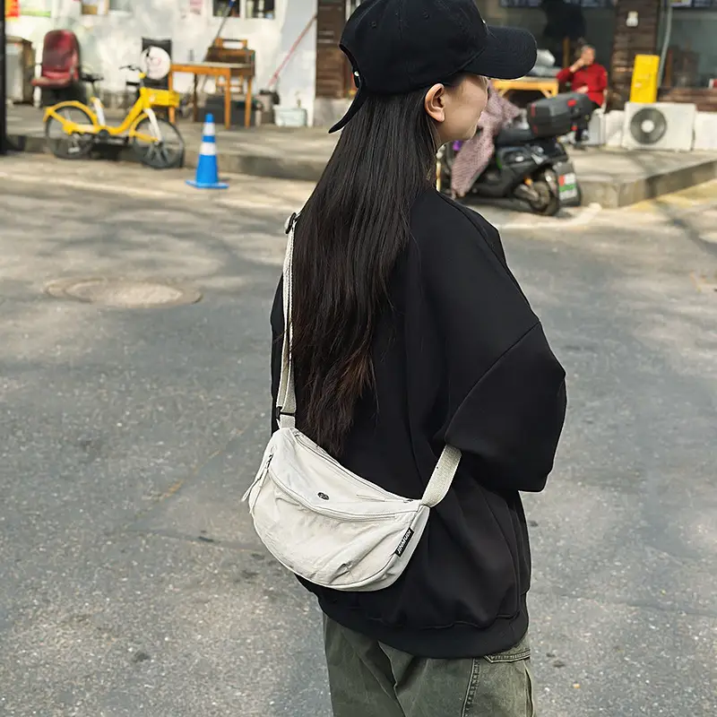 2025 Couple Shoulder Bags Waterproof Parachute Nylon - Image 9