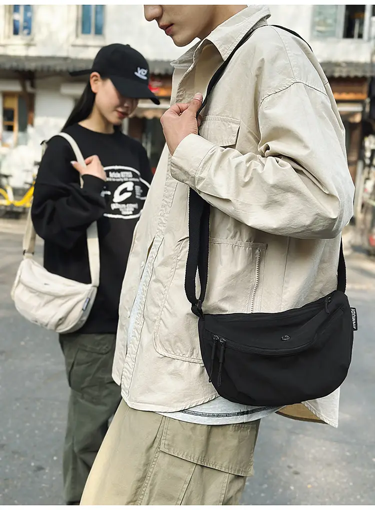 2025 Couple Shoulder Bags Waterproof Parachute Nylon — feature 11