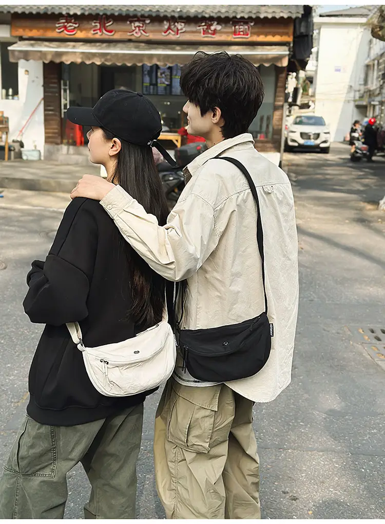 2025 Couple Shoulder Bags Waterproof Parachute Nylon — feature 13