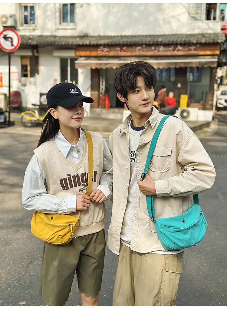 2025 Couple Shoulder Bags Waterproof Parachute Nylon — feature 17