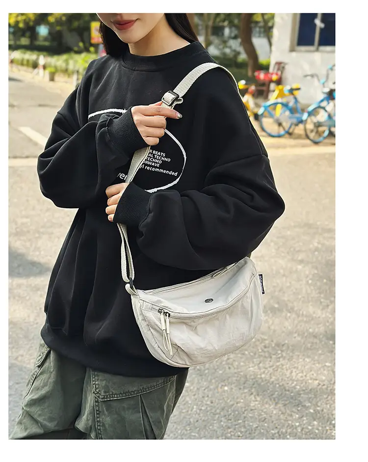 2025 Couple Shoulder Bags Waterproof Parachute Nylon — feature 9