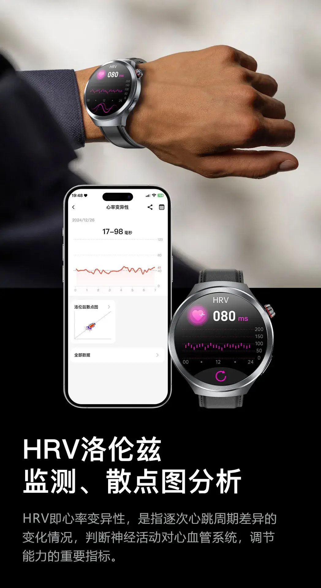 Smart Watch Red Silicone 80/70 Display — feature 9