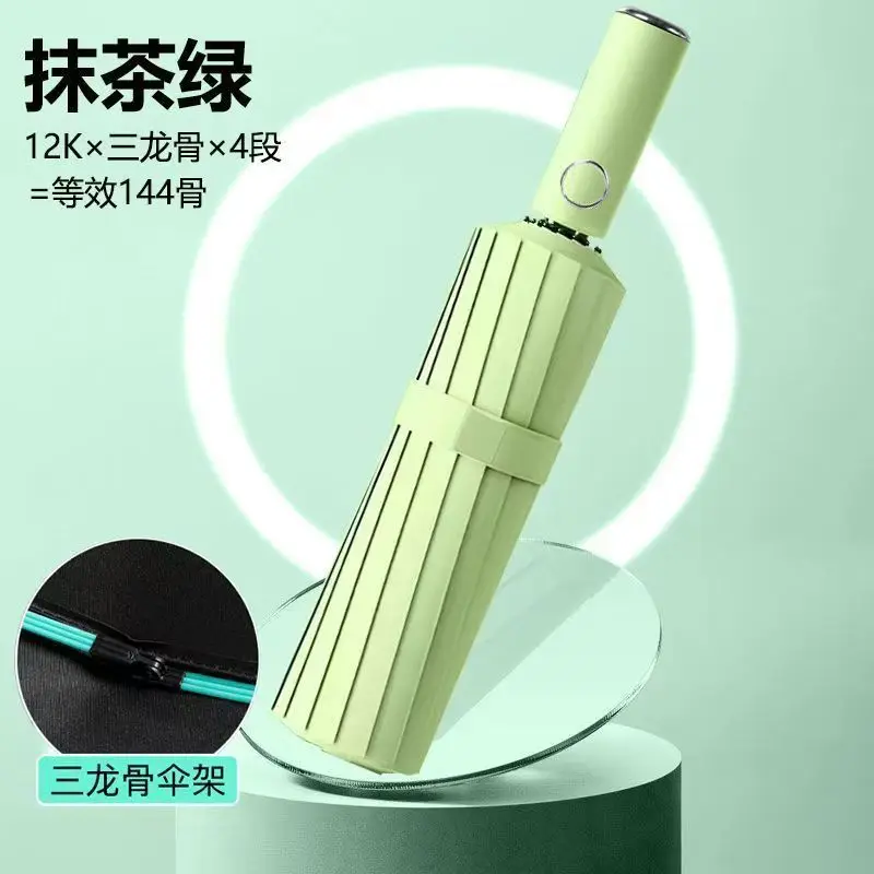 Automatic Ring-Opening Umbrella Lavender Purple - Image 18
