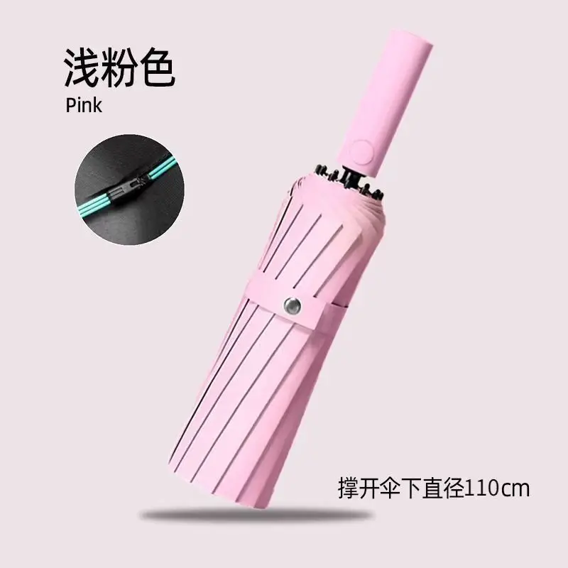Automatic Ring-Opening Umbrella Lavender Purple - Image 23
