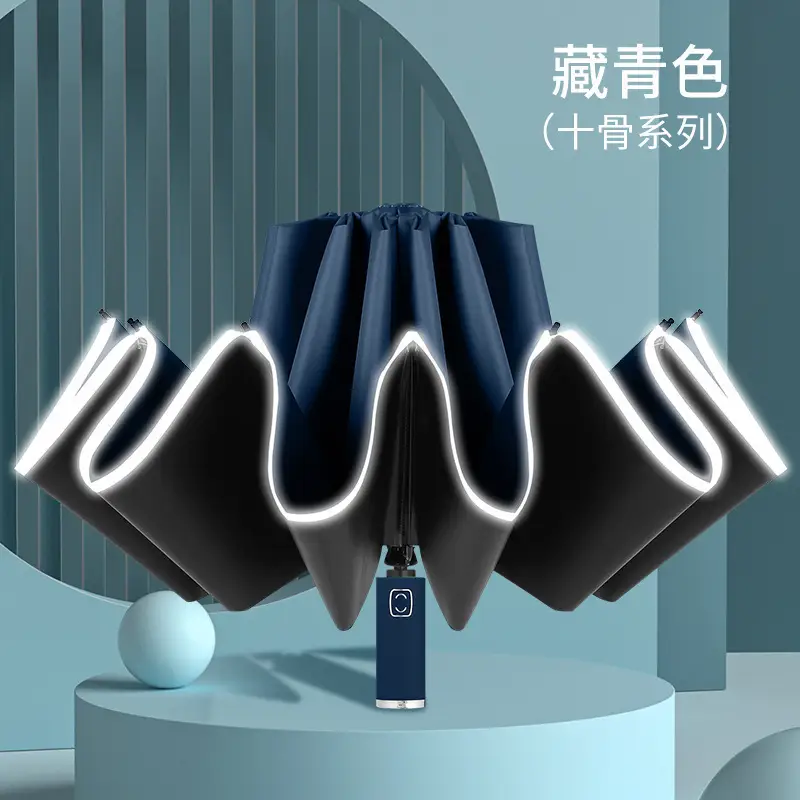 Automatic Ring-Opening Umbrella Lavender Purple - Image 32