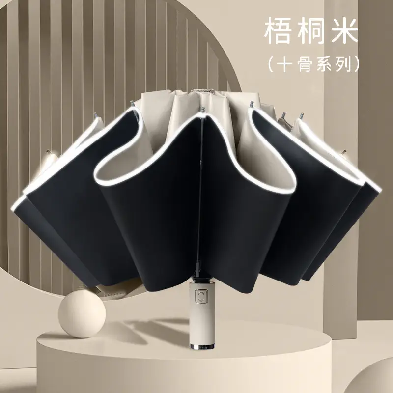 Automatic Ring-Opening Umbrella Lavender Purple - Image 33