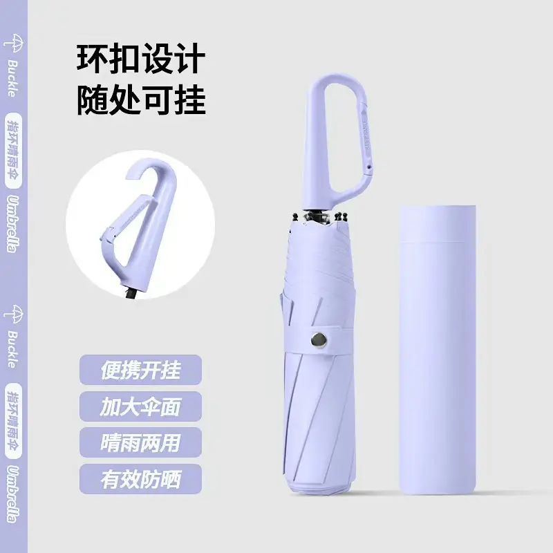 Automatic Ring-Opening Umbrella Lavender Purple - Image 41