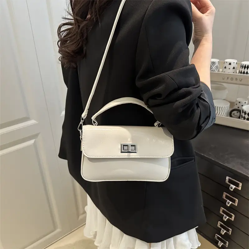 Silver Korean Style Women's Crossbody Bag 2025 - Image 7