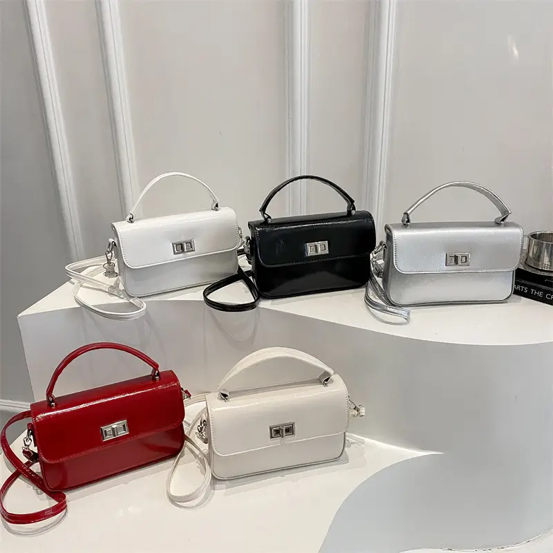 Silver Korean Style Women's Crossbody Bag 2025 - Image 9