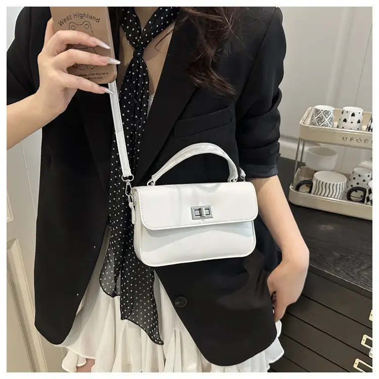 Silver Korean Style Women's Crossbody Bag 2025 — feature 10