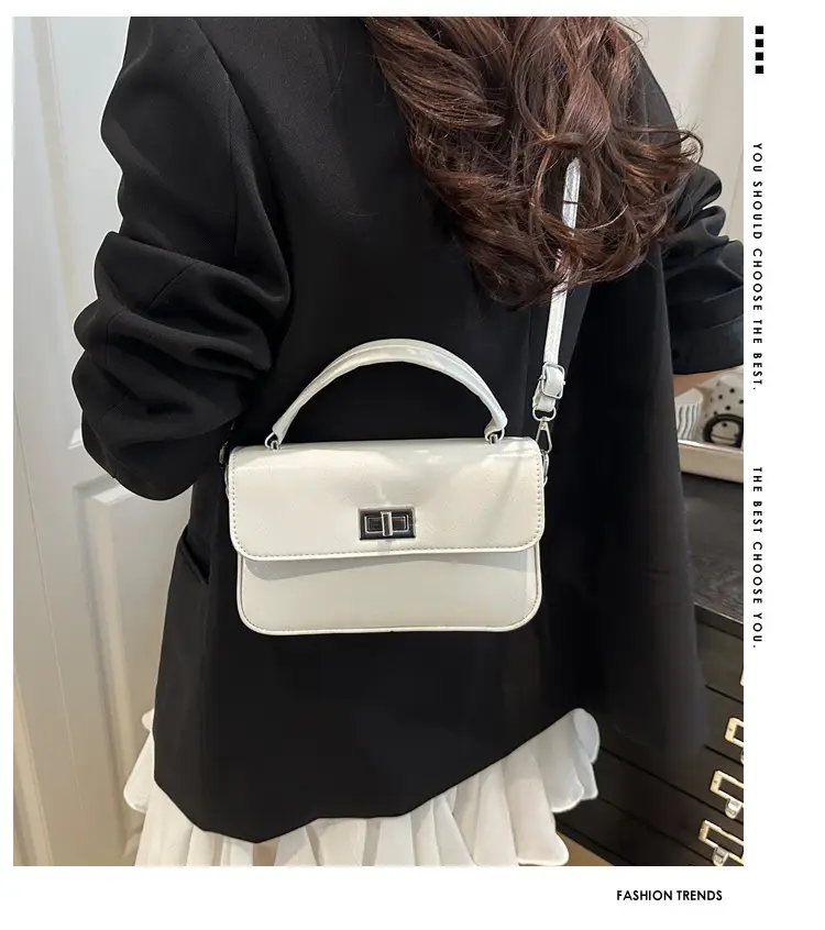 Silver Korean Style Women's Crossbody Bag 2025 — feature 2