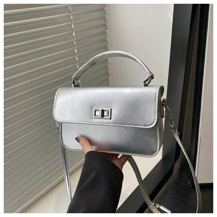 Silver Korean Style Women's Crossbody Bag 2025 — feature 22
