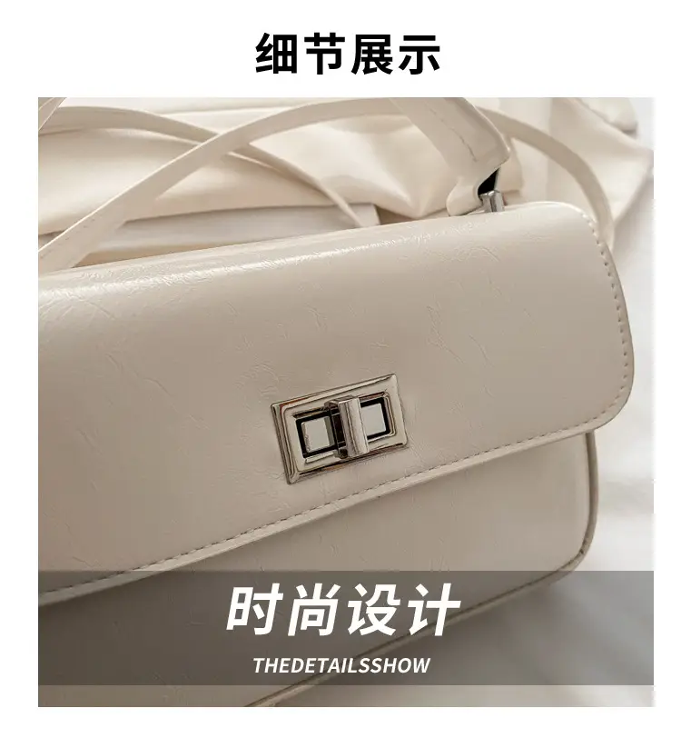 Silver Korean Style Women's Crossbody Bag 2025 — feature 4