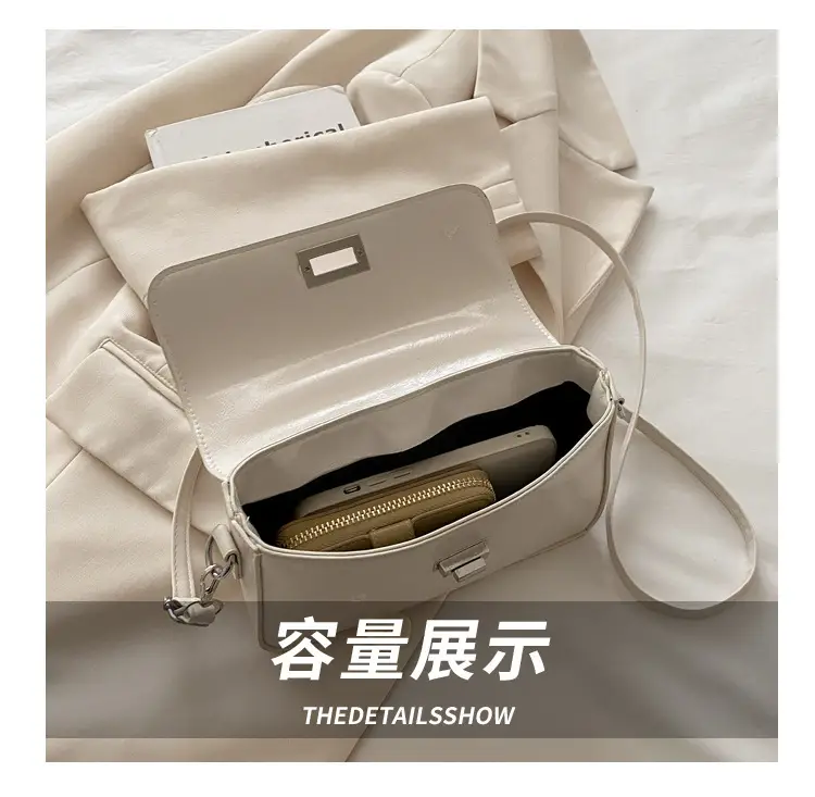 Silver Korean Style Women's Crossbody Bag 2025 — feature 8