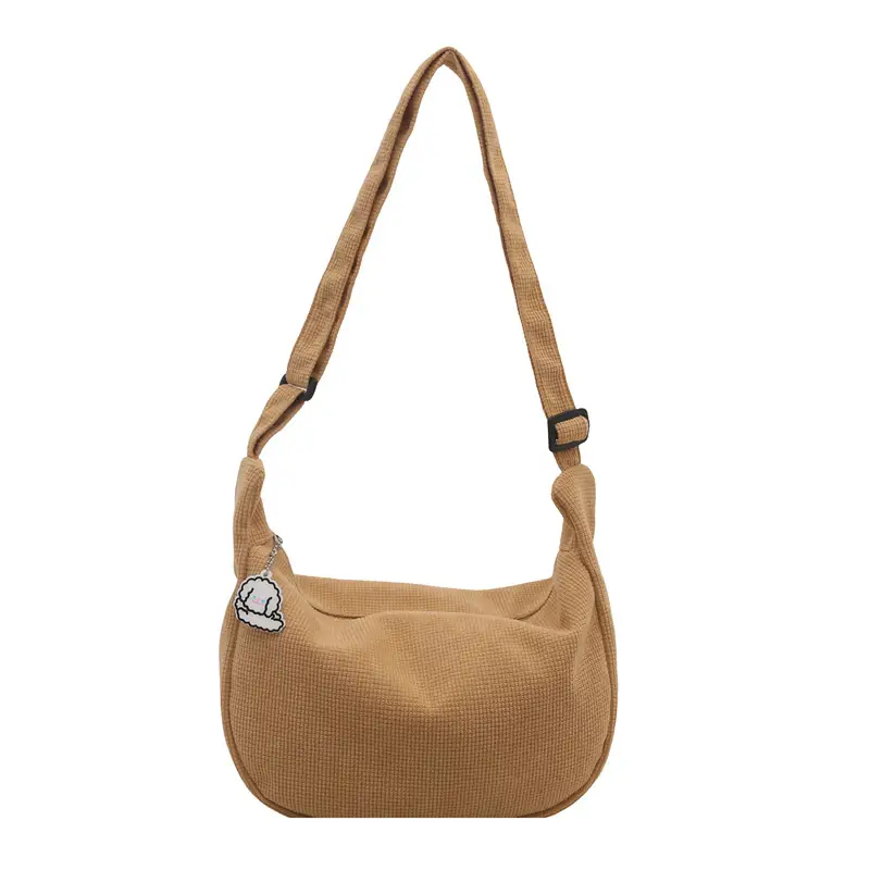 Brown Crossbody Bag for Women with Adjustable Strap - Image 3