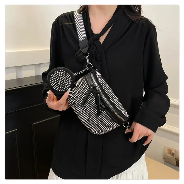 Bright Diamond Rhinestone Shoulder Crossbody Bag — feature 13