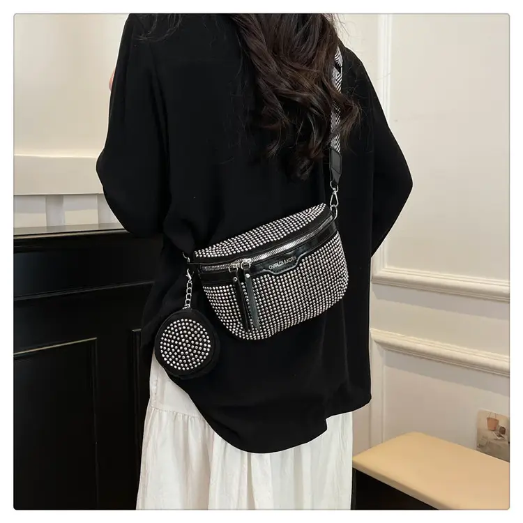 Bright Diamond Rhinestone Shoulder Crossbody Bag — feature 14