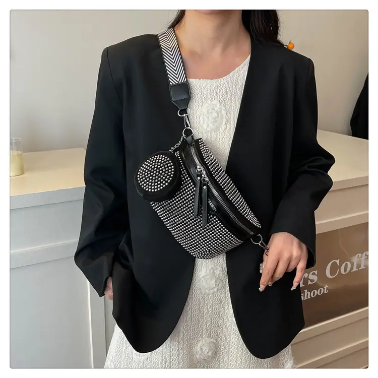 Bright Diamond Rhinestone Shoulder Crossbody Bag — feature 15