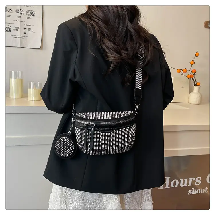 Bright Diamond Rhinestone Shoulder Crossbody Bag — feature 17