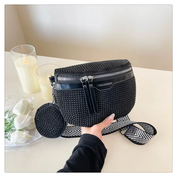 Bright Diamond Rhinestone Shoulder Crossbody Bag — feature 23
