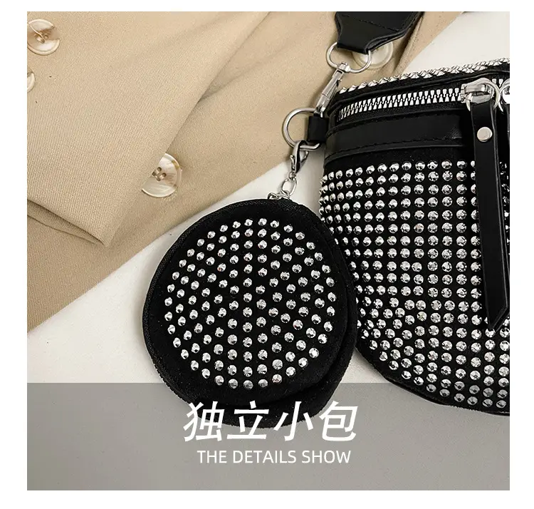 Bright Diamond Rhinestone Shoulder Crossbody Bag — feature 8