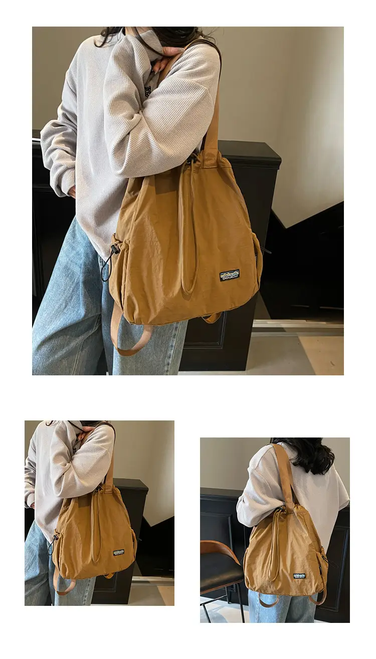 Japanese Korean Style Lightweight Casual Shoulder Bag Large Capacity — feature 13