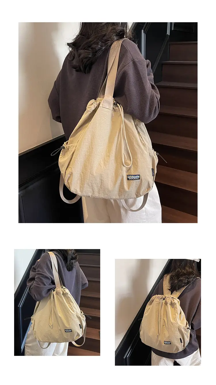 Japanese Korean Style Lightweight Casual Shoulder Bag Large Capacity — feature 16