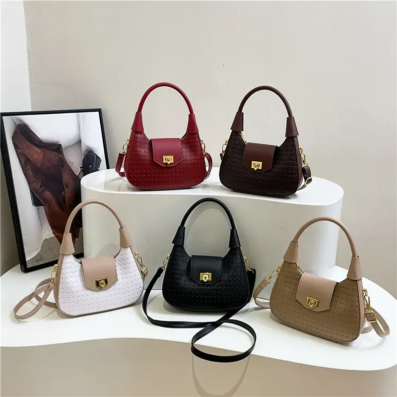 2025 Spring Textured Crossbody Bag for Women - Image 9