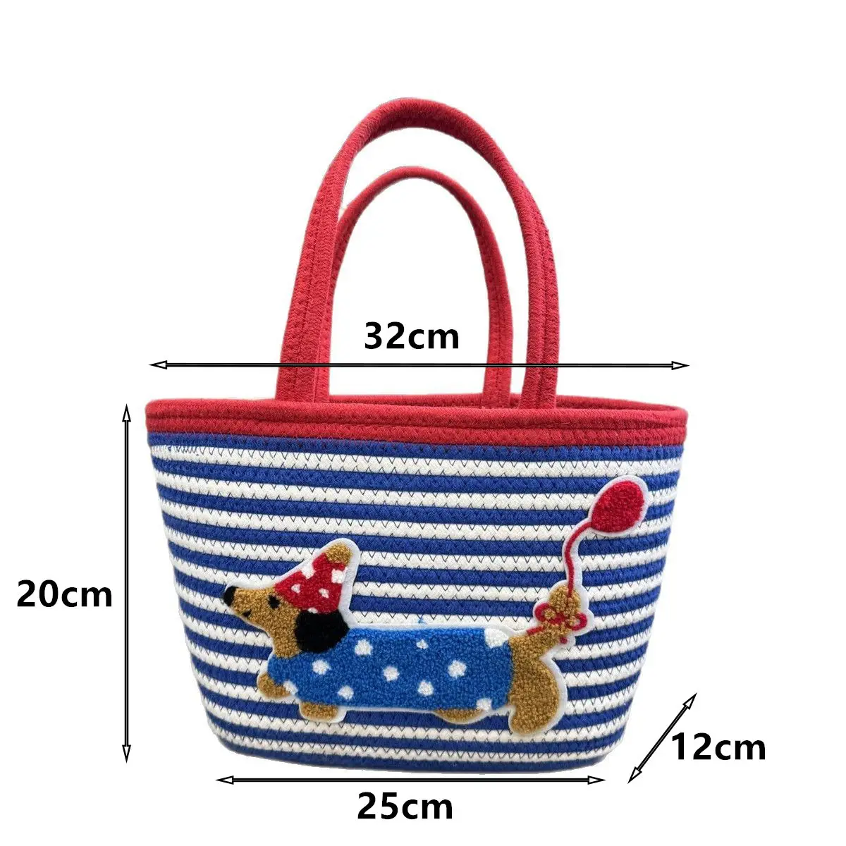Outdoor Dachshund Woven Bag Large Capacity — feature 1