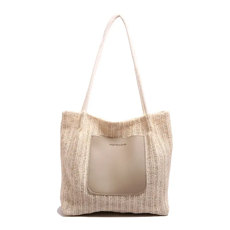 New Large Capacity Straw Woven Shoulder Bag for Women - Image 7