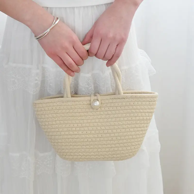 Women Woven Straw Crossbody Bag Beach Travel Tote — feature 11