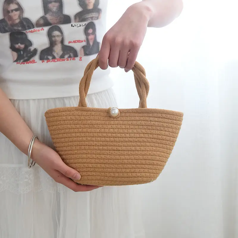 Women Woven Straw Crossbody Bag Beach Travel Tote — feature 20