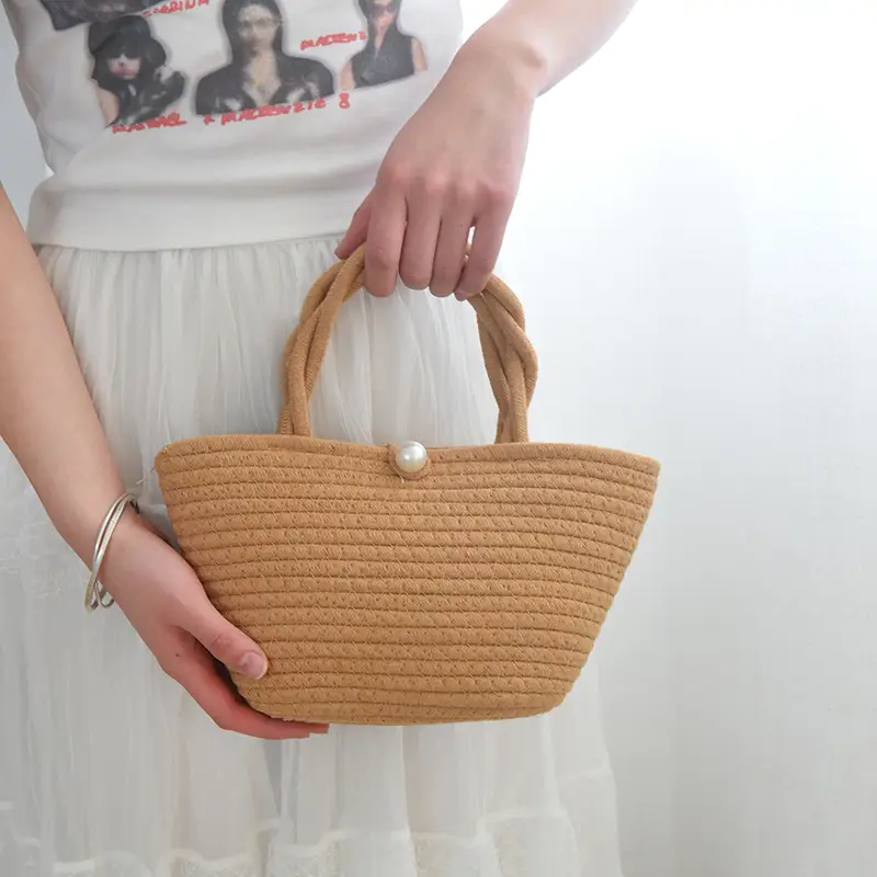 Women Woven Straw Crossbody Bag Beach Travel Tote — feature 21