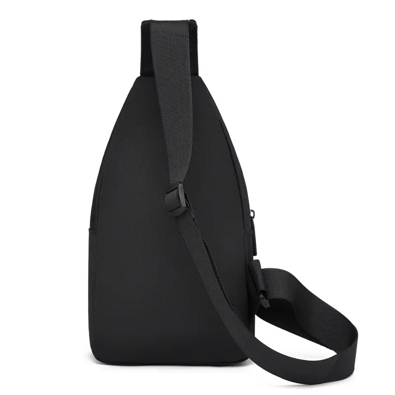 Men's Black Crossbody Bag Lightweight Casual Travel Satchel