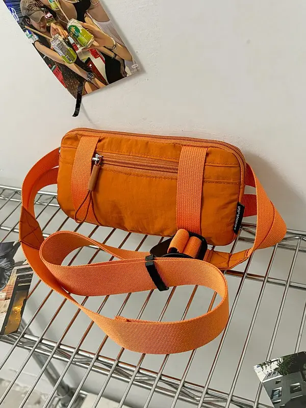 Green Waist Bag for Men Women Commuter Cycling Mobile Phone Bag - Image 8