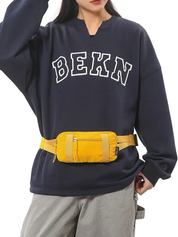Green Waist Bag for Men Women Commuter Cycling Mobile Phone Bag - Image 9