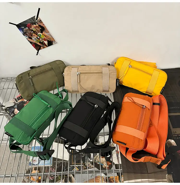 Green Waist Bag for Men Women Commuter Cycling Mobile Phone Bag — feature 1