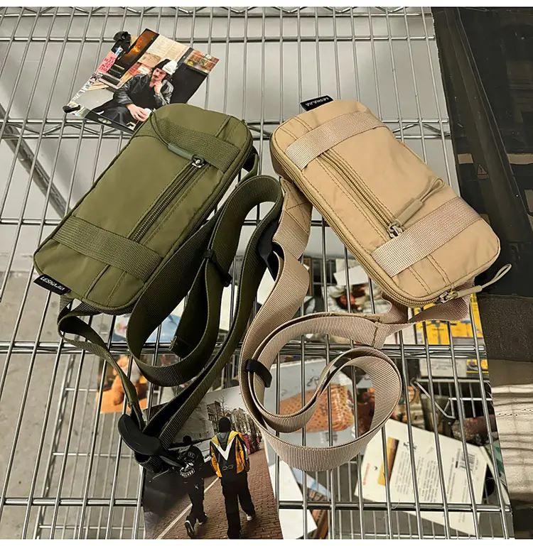 Green Waist Bag for Men Women Commuter Cycling Mobile Phone Bag — feature 24