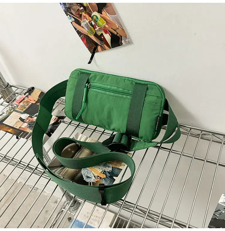 Green Waist Bag for Men Women Commuter Cycling Mobile Phone Bag — feature 27