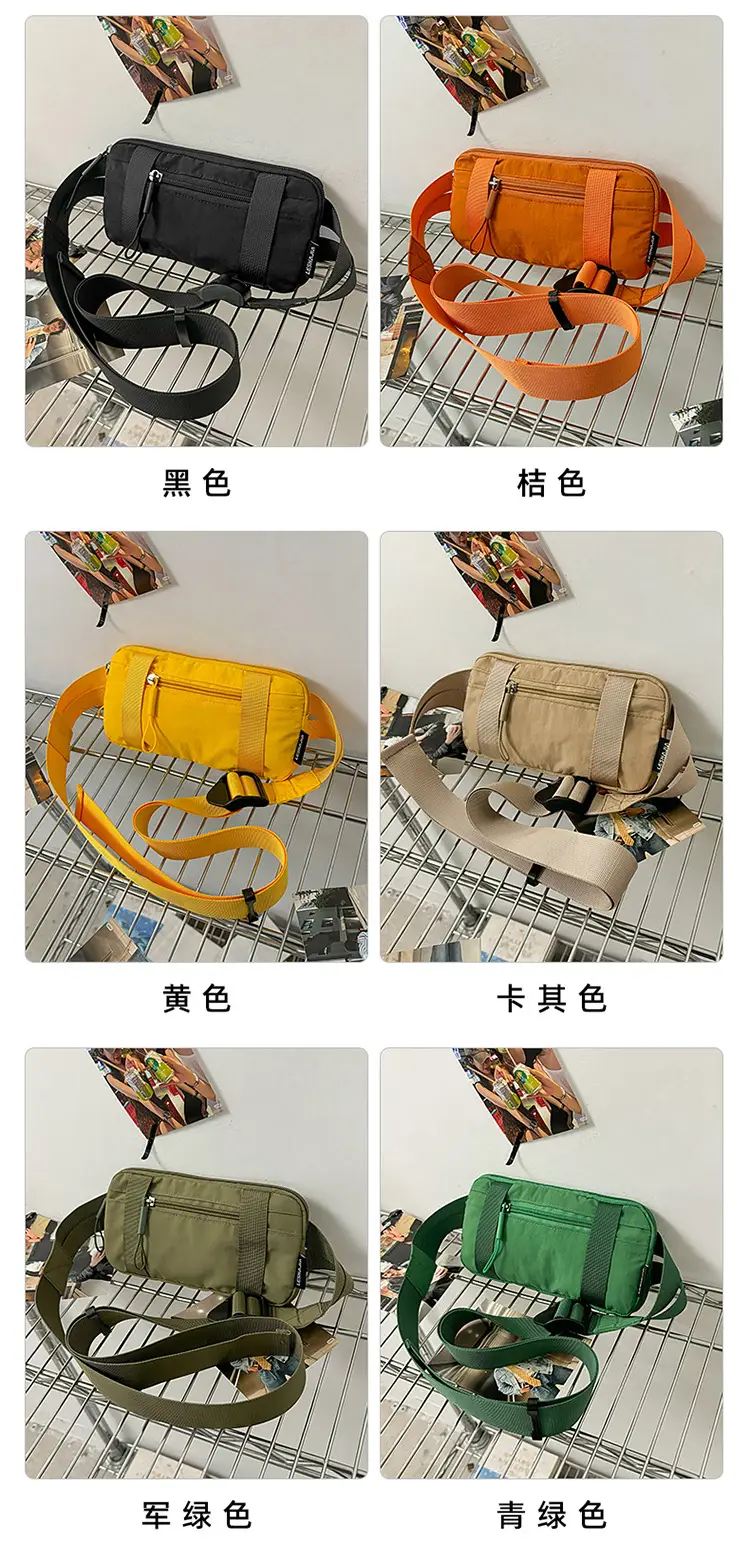 Green Waist Bag for Men Women Commuter Cycling Mobile Phone Bag — feature 3
