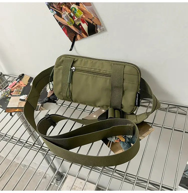Green Waist Bag for Men Women Commuter Cycling Mobile Phone Bag — feature 33