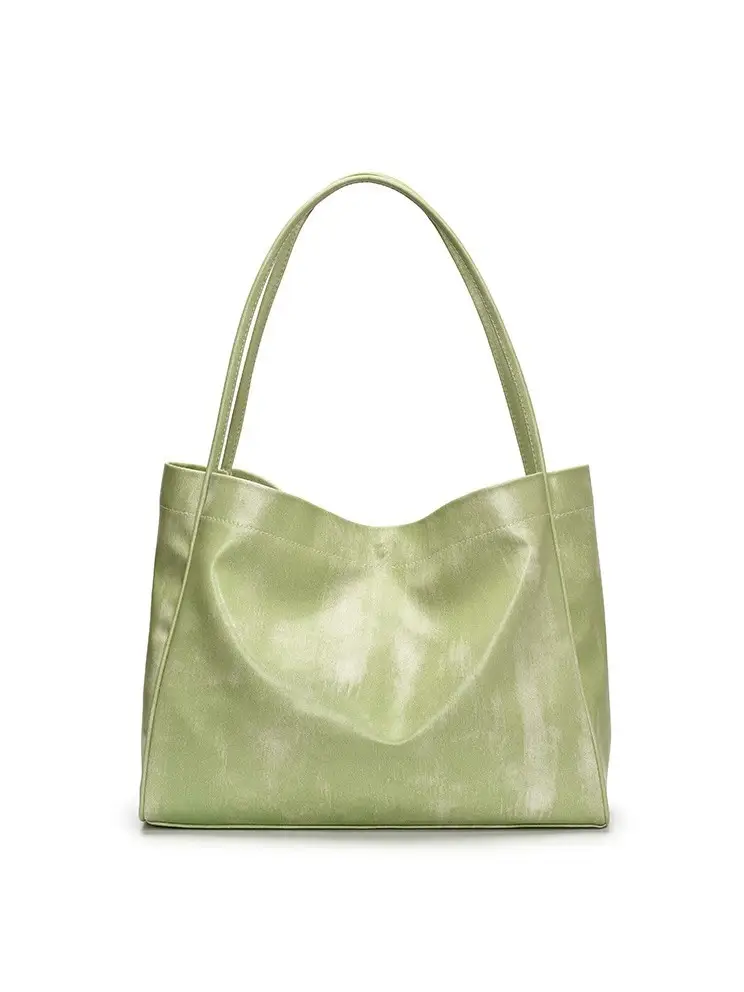 Yellow Large Armpit Tote Bag for Women 2025 - Image 11